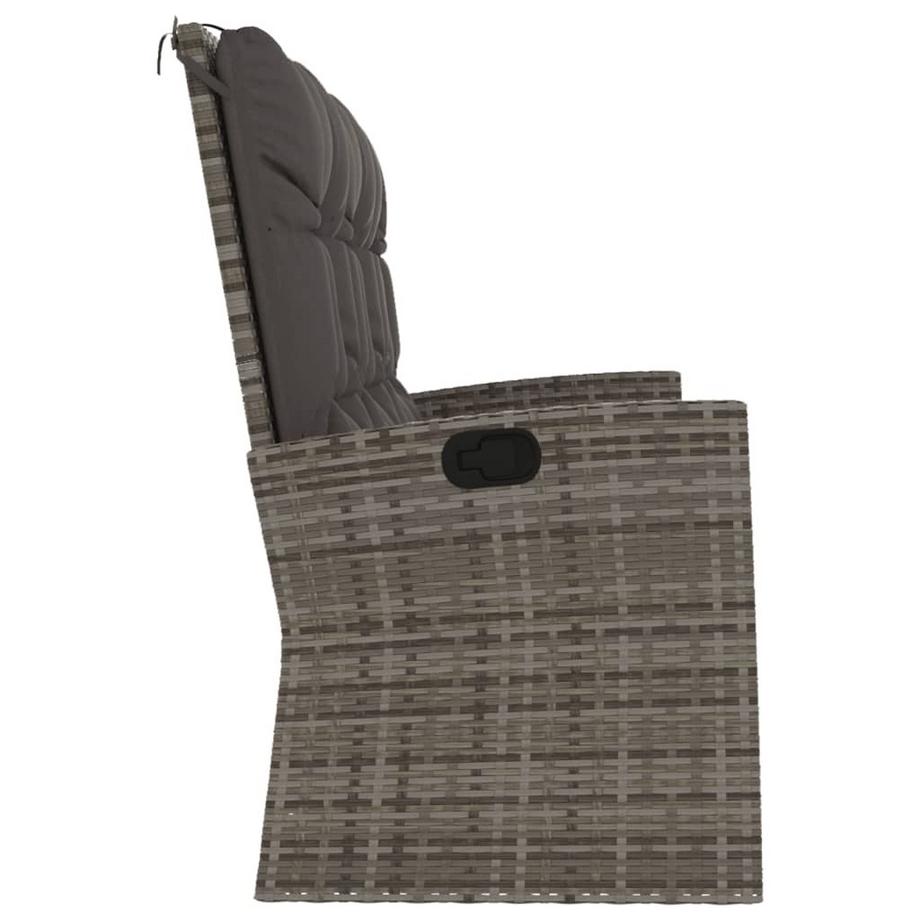 VidaXL Gartenbank poly-rattan  
