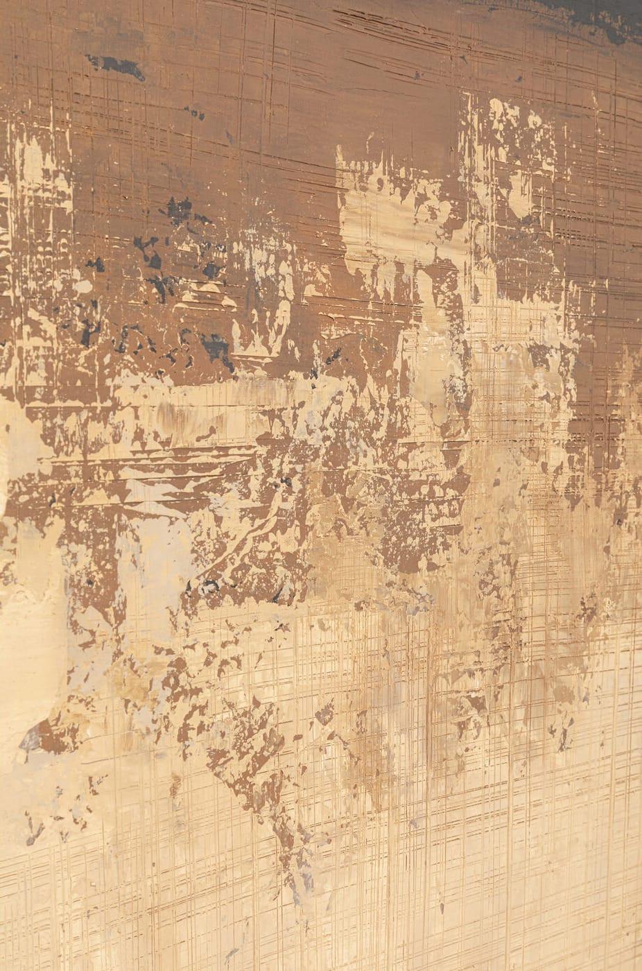 KARE Design Quadro con cornice Silence marrone 120x120  