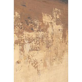 KARE Design Quadro con cornice Silence marrone 120x120  