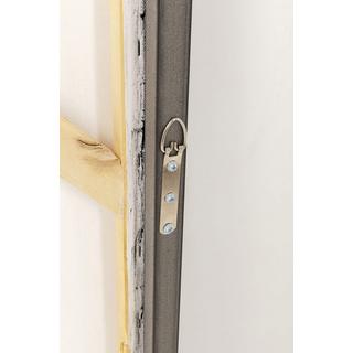 KARE Design Quadro con cornice Silence marrone 120x120  