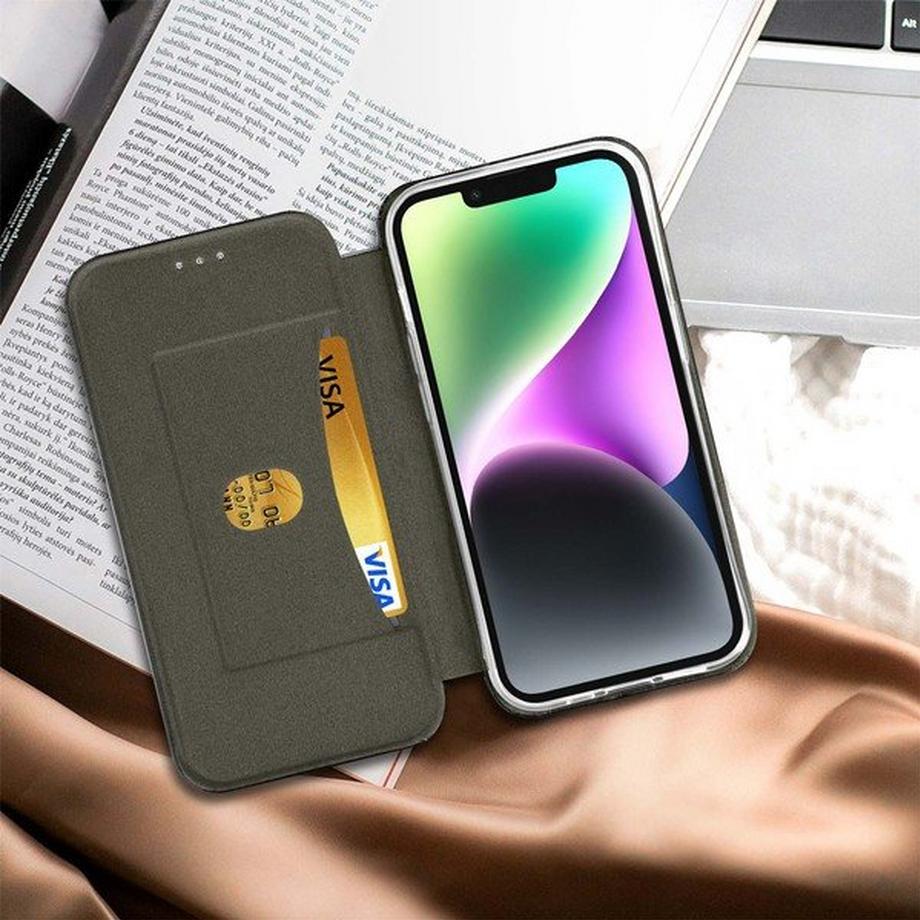 Avizar  Housse iPhone 14 Plus Porte-carte Noir 