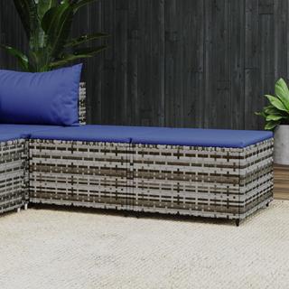 VidaXL  Gartenhocker poly-rattan 