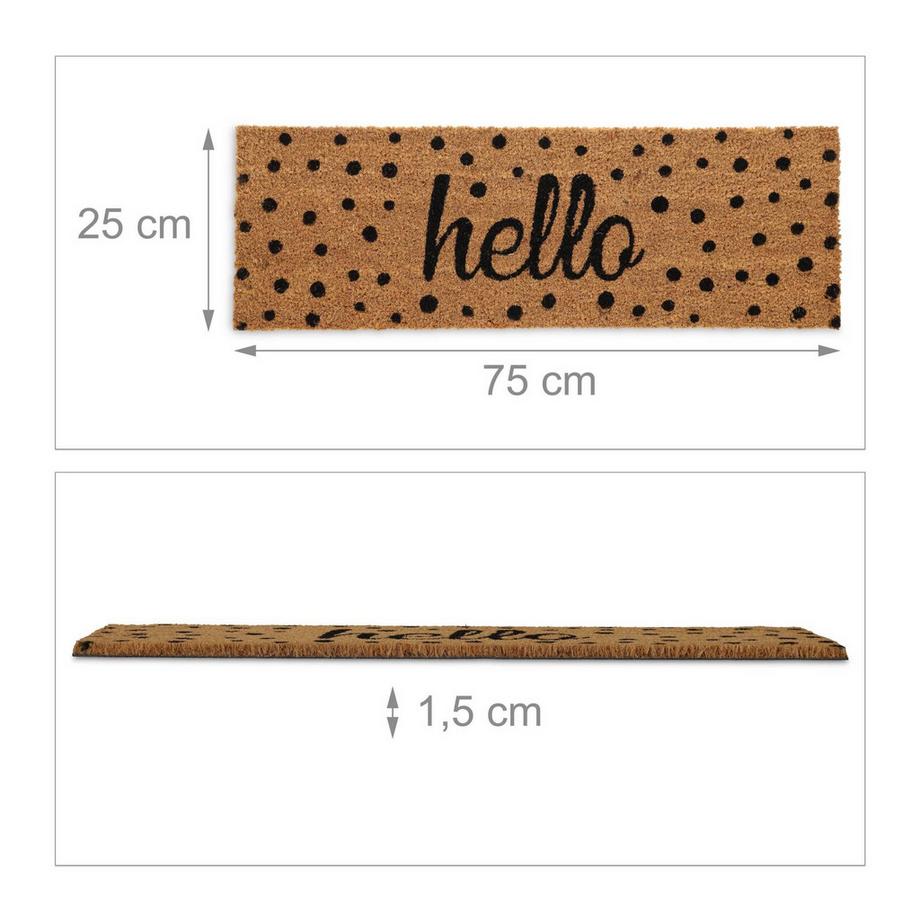 B2X Zerbino Hello Coconut con pois  