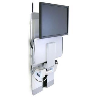 Ergotron  StyleView Vertical Lift, Patient Room 61 cm (24") Blanc Mur 