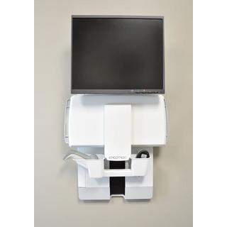 Ergotron  StyleView Vertical Lift, Patient Room 61 cm (24") Blanc Mur 