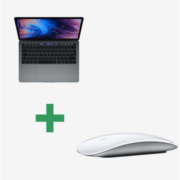 Refurbished MacBook Pro Touch Bar 13" 2016 Core i5 2,9 Ghz 16 Gb 512 Gb SSD Space Grau + Apple Magic Mouse 2 Kabellose Maus - Weiß