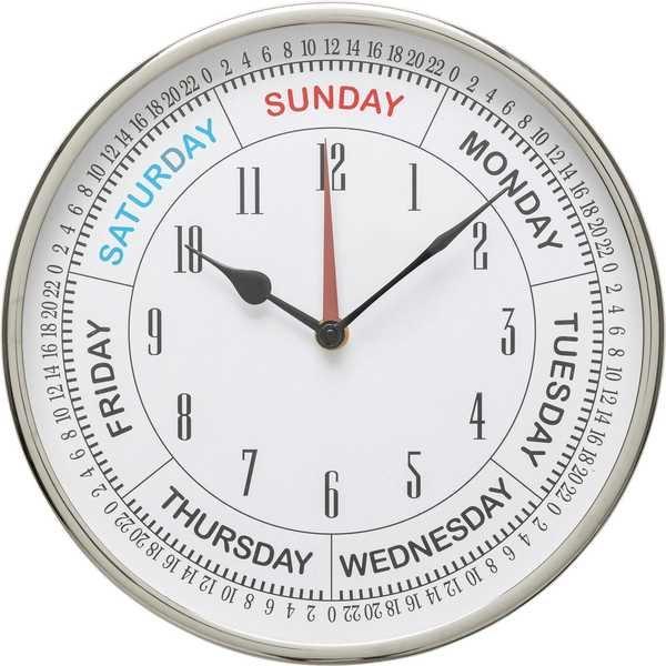 Image of KARE Design Wanduhr Barometer rund 30 - ONE SIZE