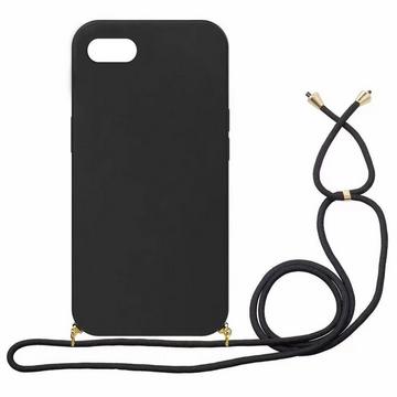 Eco Case mit Kordel iPhone 7  8  SE (2020)  SE (2022) - Black