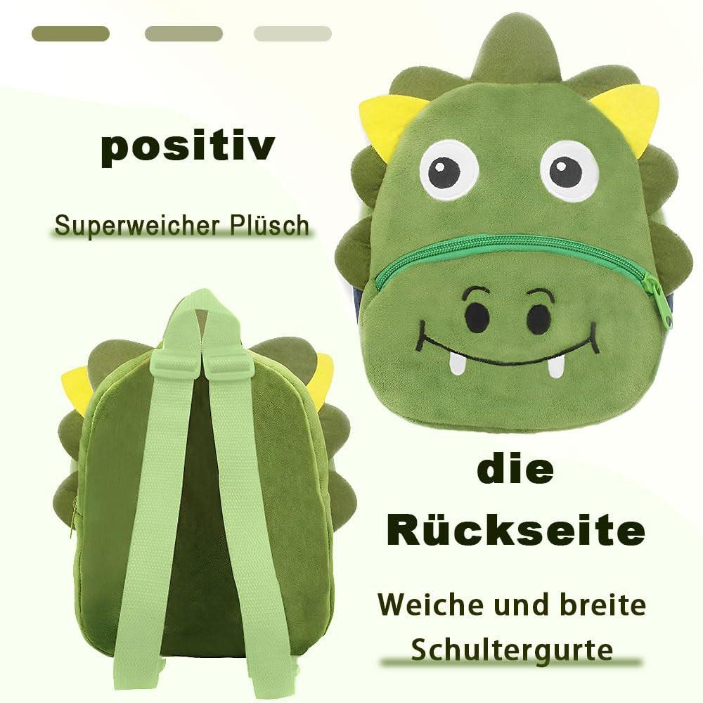 Activity-board  Rucksack, Schultasche, Cartoon Kinder Plüschtasche, Mini Tier Rucksack, Dinosaurier 