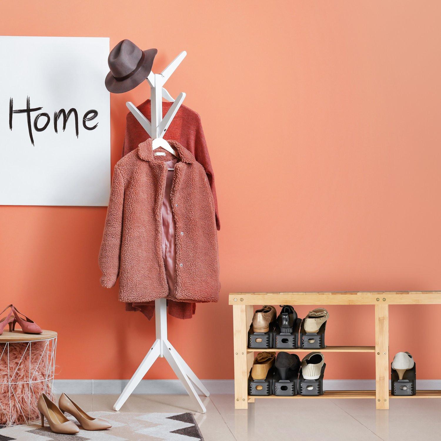 Northix Set mit 20 Schuhregalen  