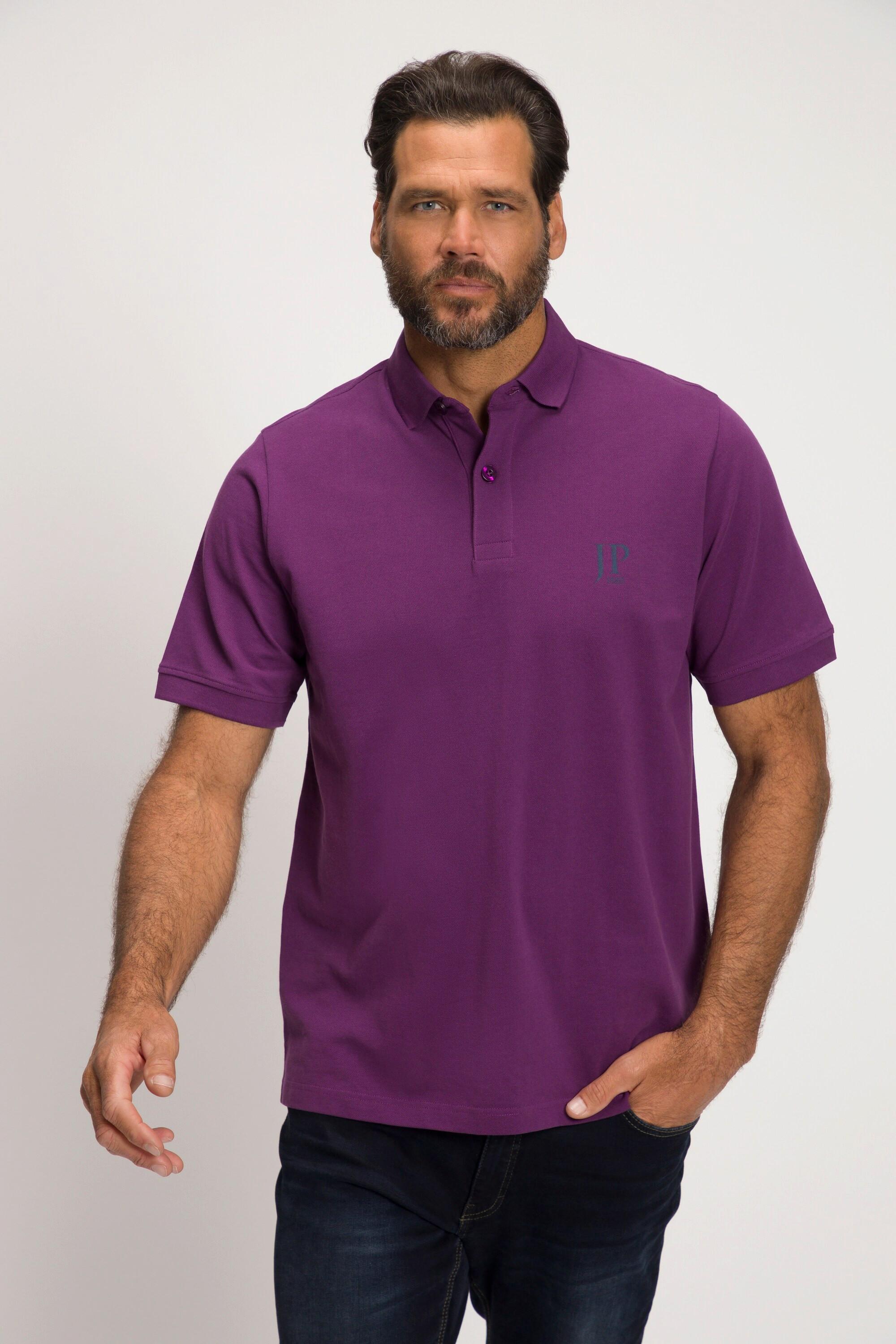 JP1880  Maglie polo basic in piqué di cotone pettinato in confezione doppia 