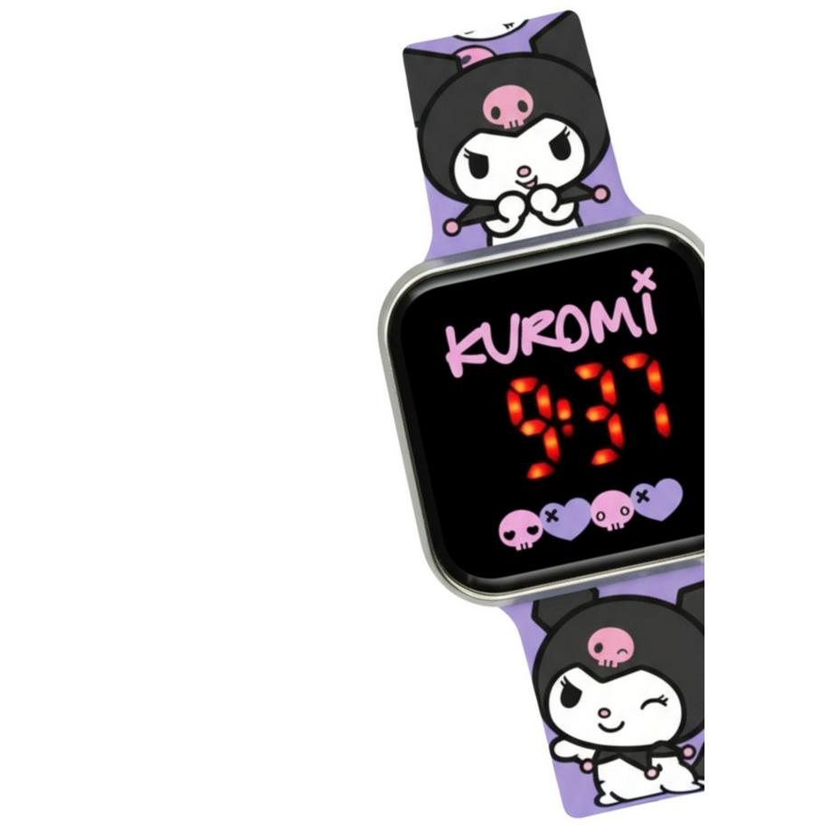 Sanrio  Montre LED Kuromi 
