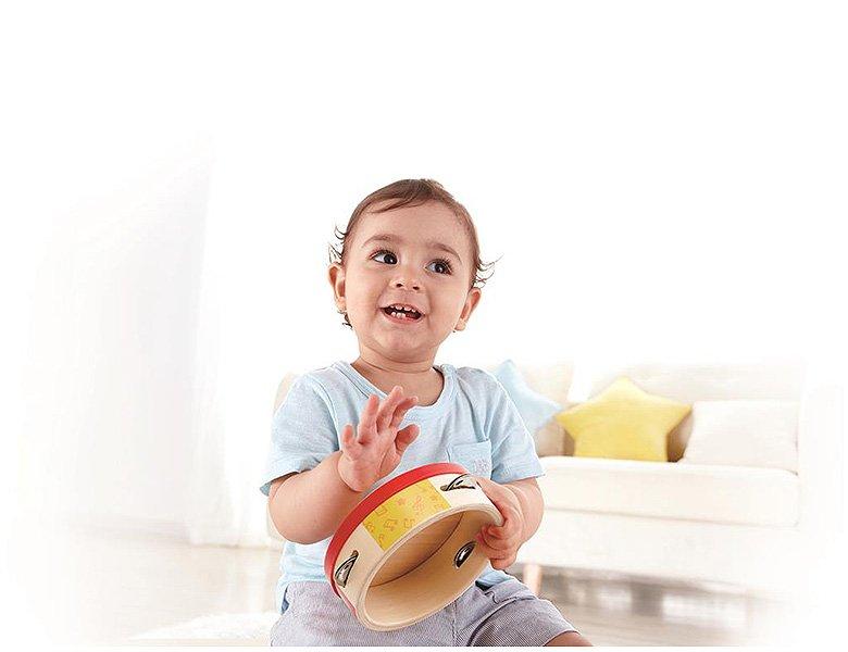 Hape  Kreativ Bunter Tamburin 