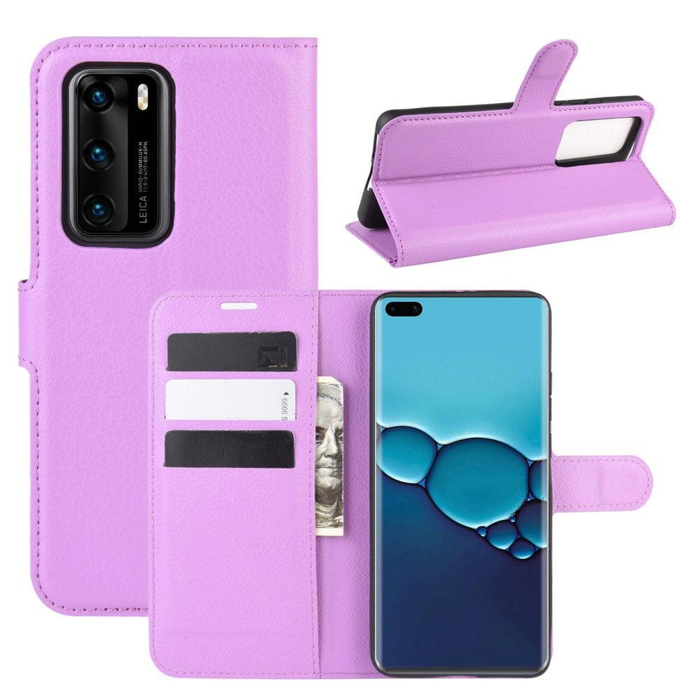 Cover-Discount  Huawei P40 - Leder Etui Hülle 