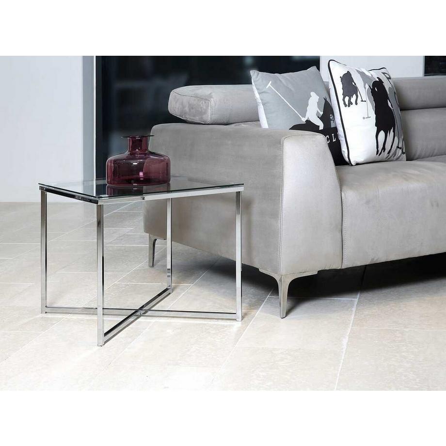 mutoni Beistelltisch Boss eckig transparent  