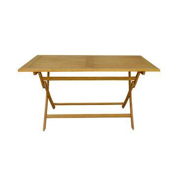 Table de jardin pliante Eucalyptus