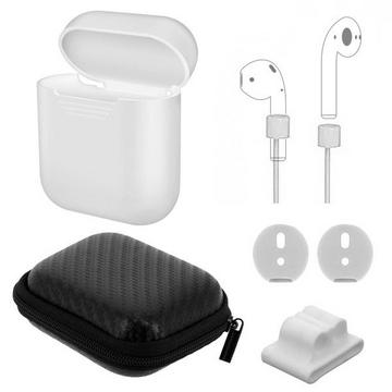 Kit Protection Airpods - Blanc