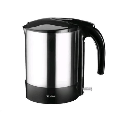 Trisa Electronics TRISA COMFORT BOIL W4875 BOLLITORE ELETTRICO 1,7 L 2200 W NERO, ACCIAIO SATINATO  