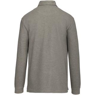 Kariban Polo a maniche lunghe a coste French Rib  