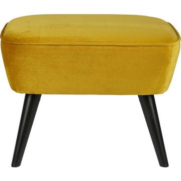 Tabouret Sara Velvet ocre