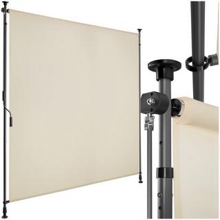 Tectake Klemmmarkise Taija verschiedene Größen UV-beständig und wasserabweisend  