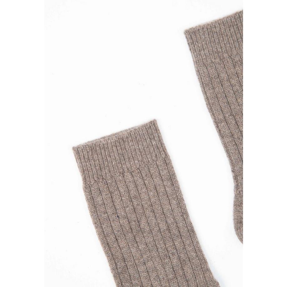 Studio Cashmere8 UNI 13 Traditionelle Rippe 4 Fäden Kaschmir Socken  