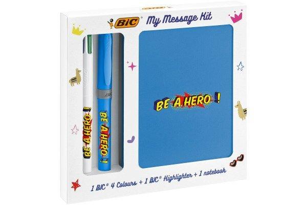 BiC BIC Schreibset My Message 997977 Hero 3 Stück ass.  