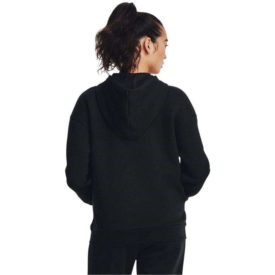 UNDER ARMOUR Essential Hoodie mit durchgehendem Reißverschluss Dropärmel  