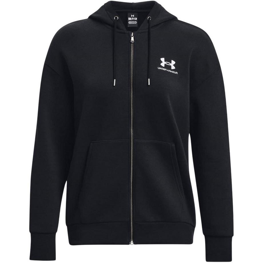 Essential Hoodie Mit Durchgehendem Reißverschluss, Dropärmel
