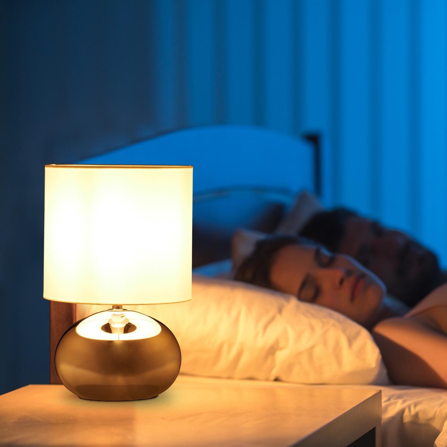 B2X Lampe de chevet avec fonction tactile  