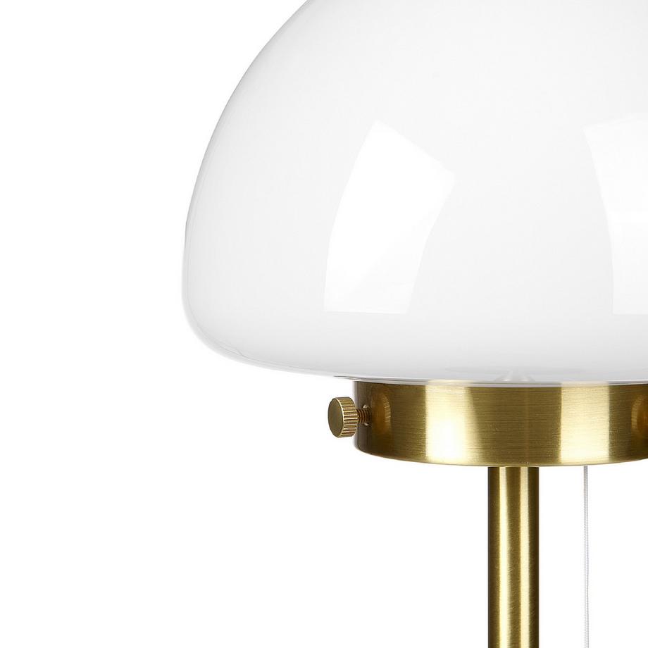 Beliani Lampada da tavolo en Vetro  MORUGA  