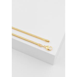 MUAU Schmuck  Collier Boa Gelbgold 750, 2.4mm, 45cm 
