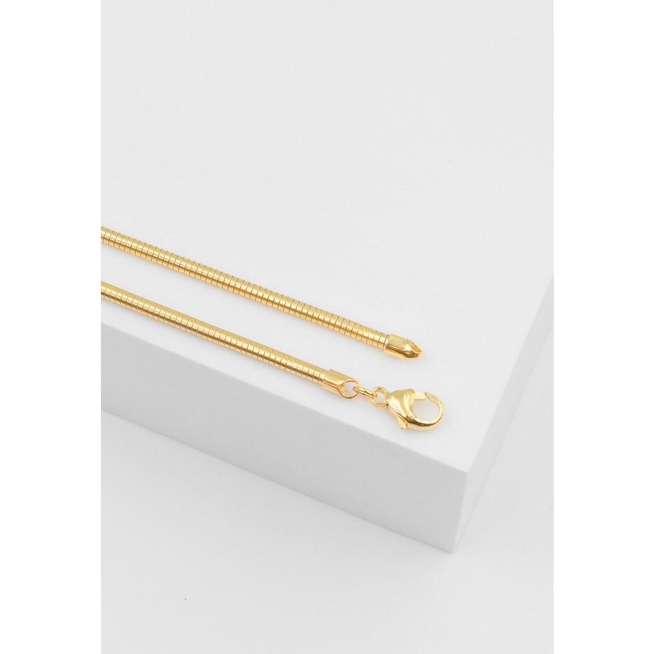 MUAU Schmuck  Collier Boa Gelbgold 750, 2.4mm, 45cm 