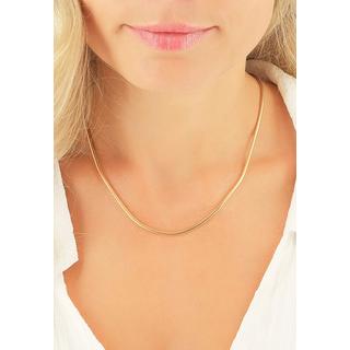 MUAU Schmuck  Collier Boa Gelbgold 750, 2.4mm, 45cm 