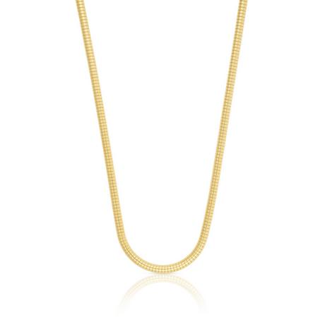 MUAU Schmuck  Collier Boa Gelbgold 750, 2.4mm, 45cm 