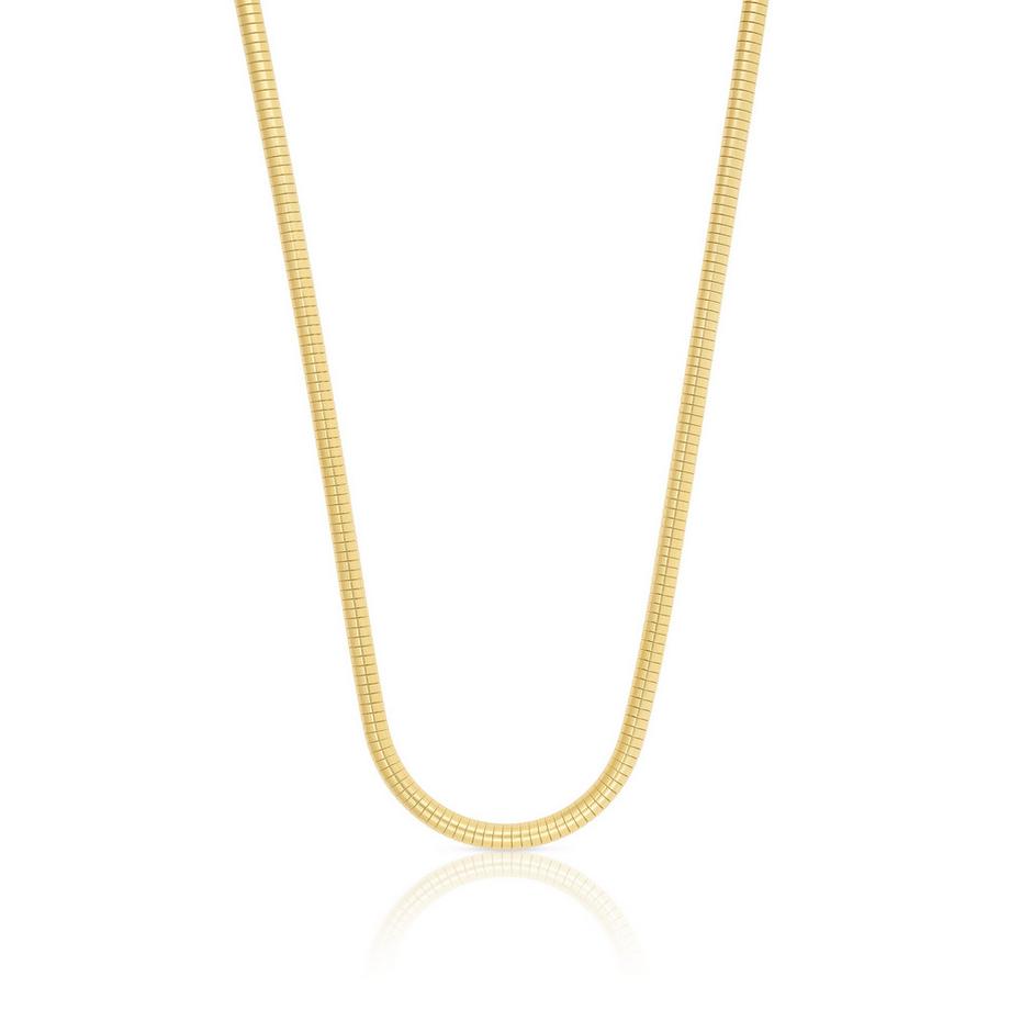 MUAU Schmuck  Collier Boa Gelbgold 750, 2.4mm, 45cm 