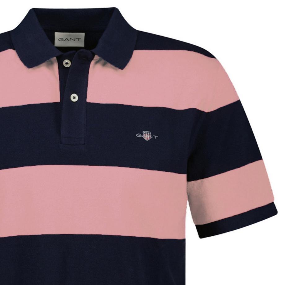 GANT Polo Block Stripe Vestibilità Comoda  