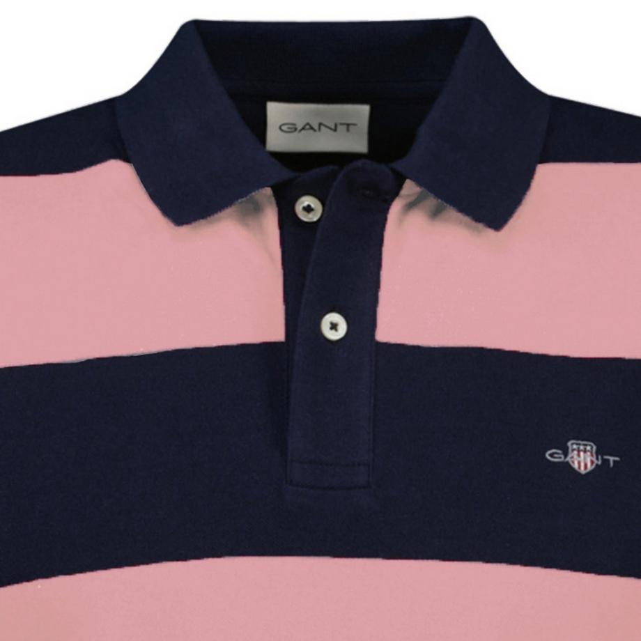 GANT Polo Block Stripe Vestibilità Comoda  