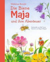 Die Biene Maja und ihre Abenteuer Bonsels, Waldemar; Toman, Rolf (Nacherzählt); Altegoer, Regine (Illustrationen) Couverture rigide 