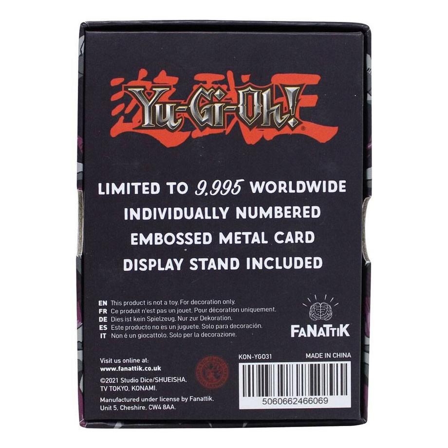 Yu-Gi-Oh!  Yu-Gi-Oh! Summoned Skull Limited Edition Metal Card 