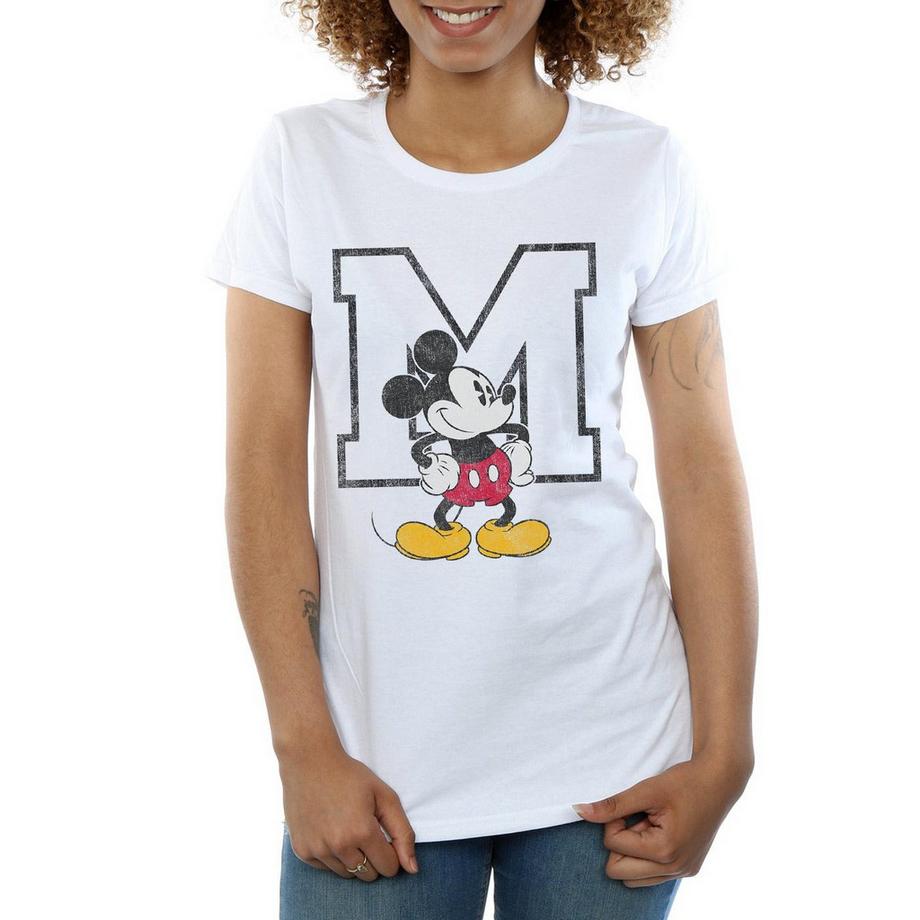 Disney Mickey Mouse M Logo T-Shirt  