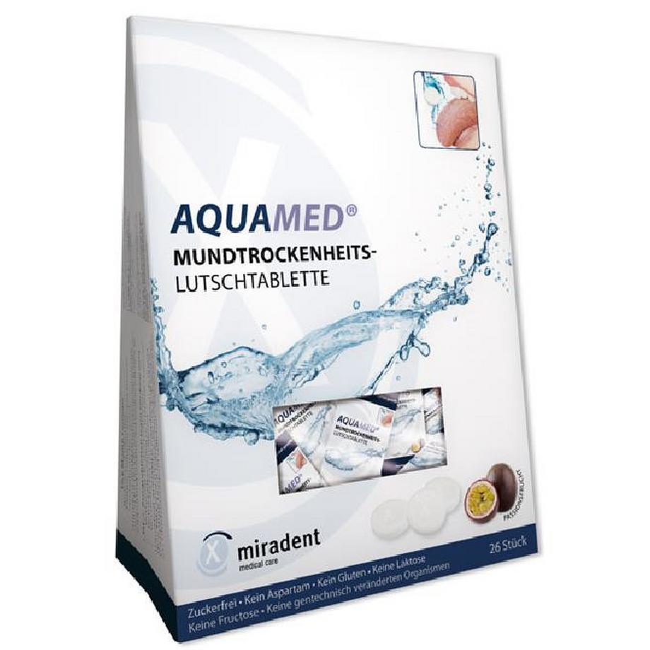 HERBA  Miradent.Aquamed Mundrockenheits Lutschtabletten, 26 Stk. 