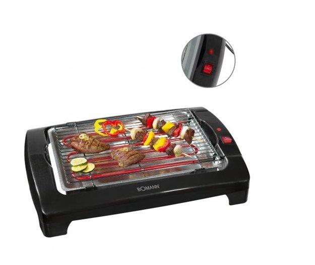 Bomann  BQ 1240 CB N Barbeque-Tischgrill, 2000W 