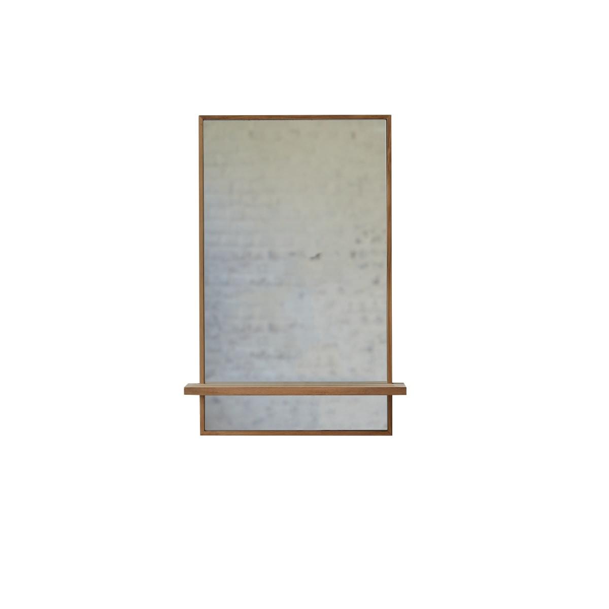 Tikamoon Miroir en teck 75x45 cm Galyno  