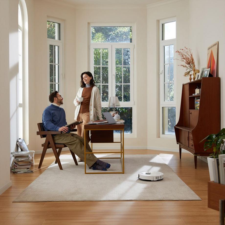 ROBOROCK Saugroboter S8 MaxV Ultra weiss, Saug/Wischroboter  