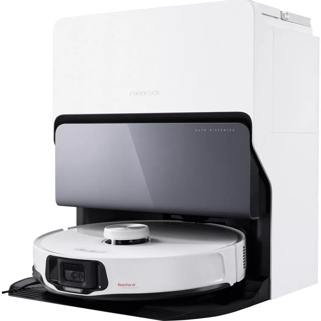 ROBOROCK – Saugroboter S8 MaxV Ultra weiss, Saug/Wischroboter, Weiss, 330 mm