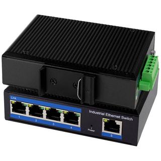 LogiLink  Industrie Gigabit Ethernet Switch, 5-Port, 10/100/1000 Mbit/s 