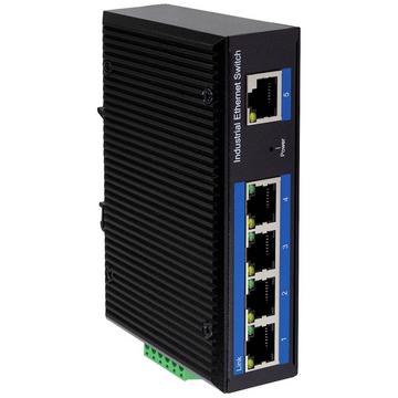 Industrie Gigabit Ethernet Switch, 5-Port, 10/100/1000 Mbit/s