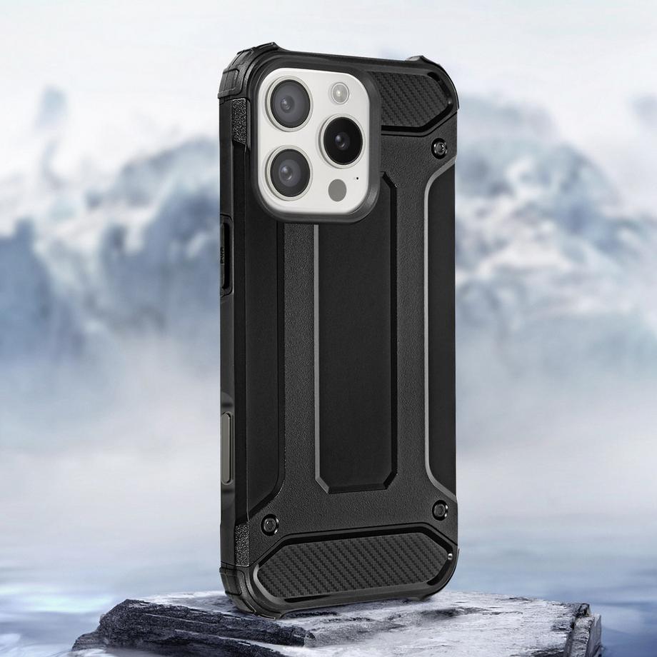 Avizar  Apple iPhone 16 Pro Max Hülle Schwarz 