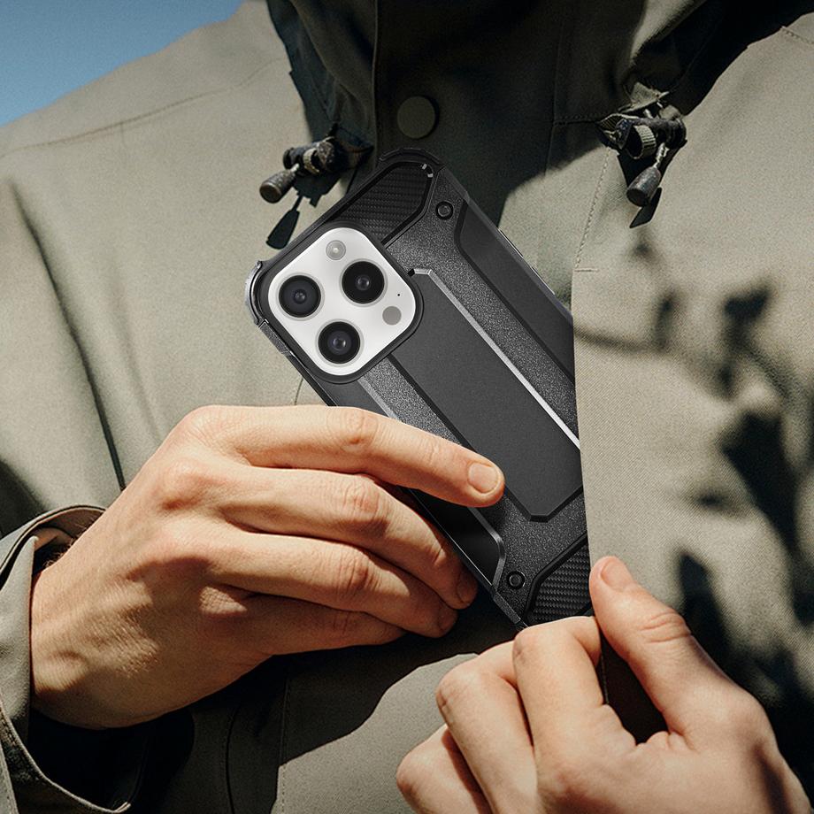 Avizar  Apple iPhone 16 Pro Max Hülle Schwarz 